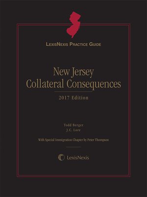 cover image of LexisNexis Practice Guide: New Jersey Collateral Consequences